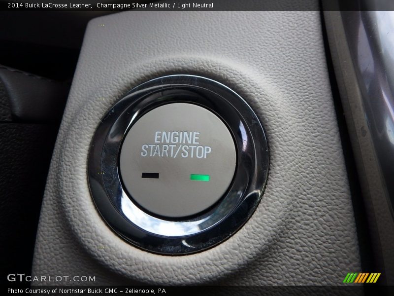 Champagne Silver Metallic / Light Neutral 2014 Buick LaCrosse Leather