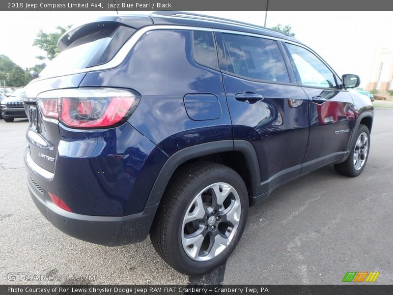 Jazz Blue Pearl / Black 2018 Jeep Compass Limited 4x4