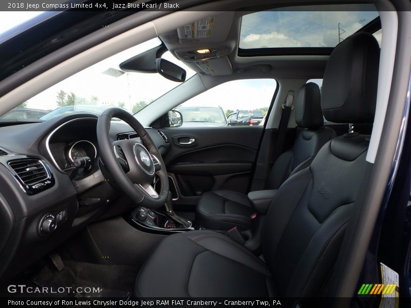 Jazz Blue Pearl / Black 2018 Jeep Compass Limited 4x4