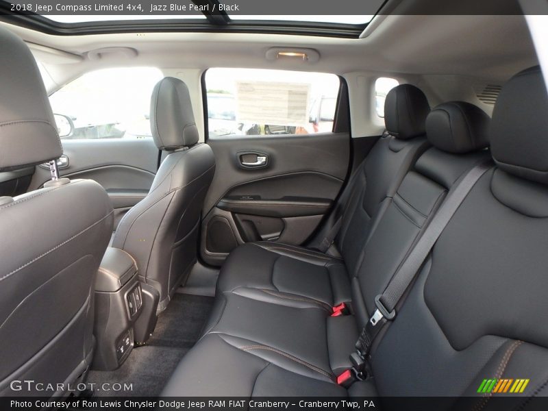 Jazz Blue Pearl / Black 2018 Jeep Compass Limited 4x4