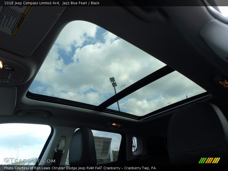 Jazz Blue Pearl / Black 2018 Jeep Compass Limited 4x4