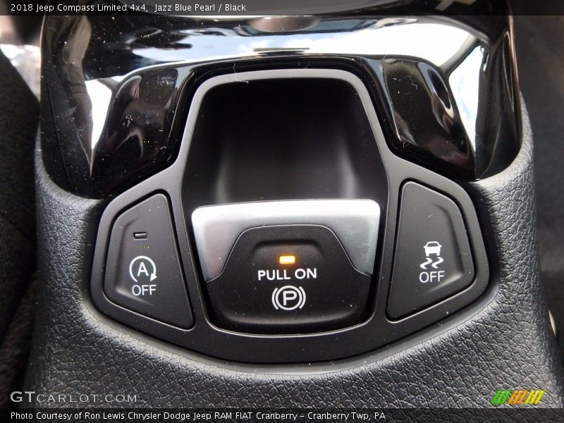 Jazz Blue Pearl / Black 2018 Jeep Compass Limited 4x4