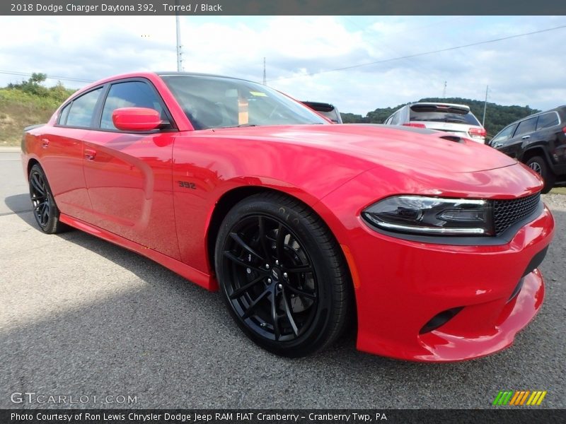 Torred / Black 2018 Dodge Charger Daytona 392