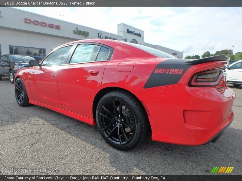 Torred / Black 2018 Dodge Charger Daytona 392