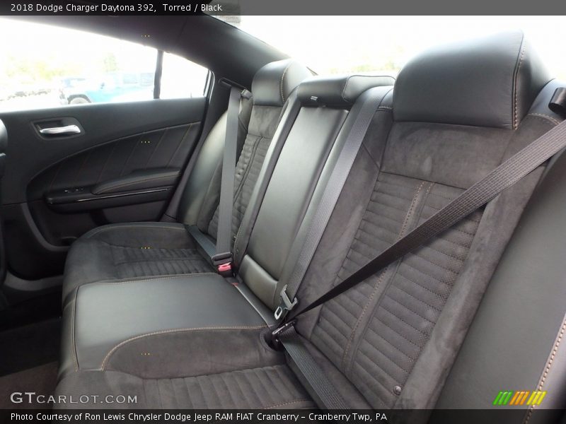 Rear Seat of 2018 Charger Daytona 392