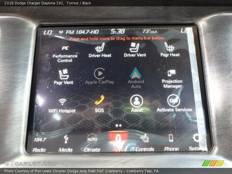 Torred / Black 2018 Dodge Charger Daytona 392