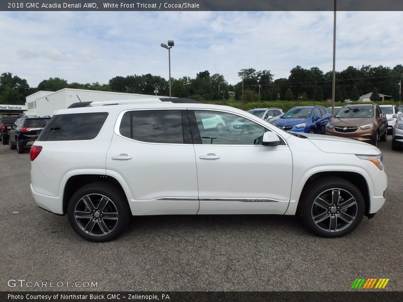  2018 Acadia Denali AWD White Frost Tricoat