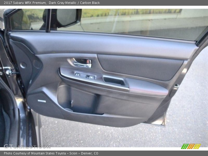 Dark Gray Metallic / Carbon Black 2017 Subaru WRX Premium