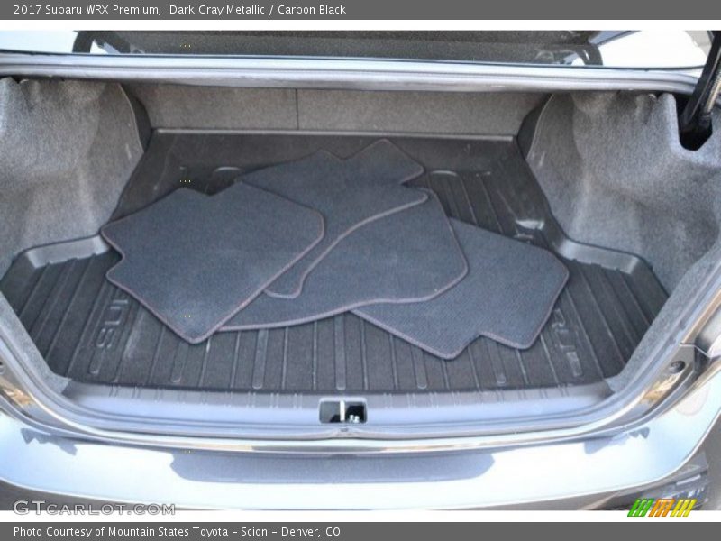 Dark Gray Metallic / Carbon Black 2017 Subaru WRX Premium
