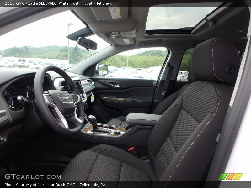 Front Seat of 2018 Acadia SLE AWD