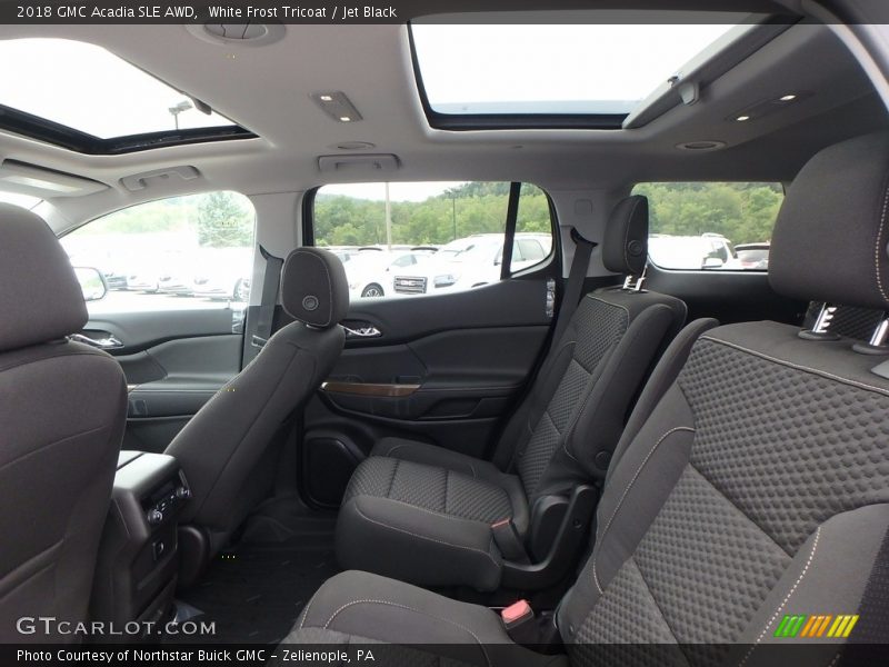 Rear Seat of 2018 Acadia SLE AWD