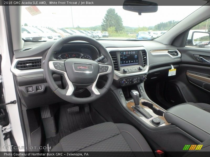  2018 Acadia SLE AWD Jet Black Interior