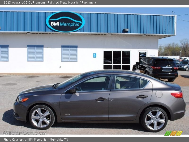 Polished Metal Metallic / Parchment 2013 Acura ILX 2.0L Premium