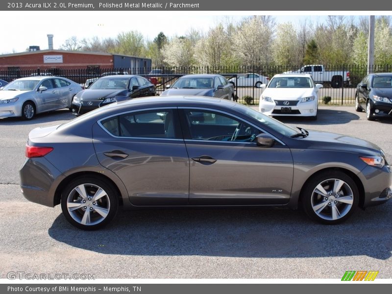 Polished Metal Metallic / Parchment 2013 Acura ILX 2.0L Premium