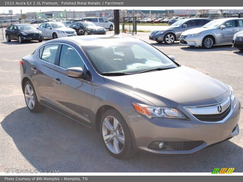 Polished Metal Metallic / Parchment 2013 Acura ILX 2.0L Premium