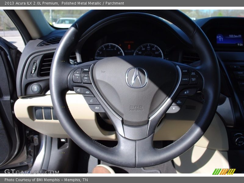 Polished Metal Metallic / Parchment 2013 Acura ILX 2.0L Premium
