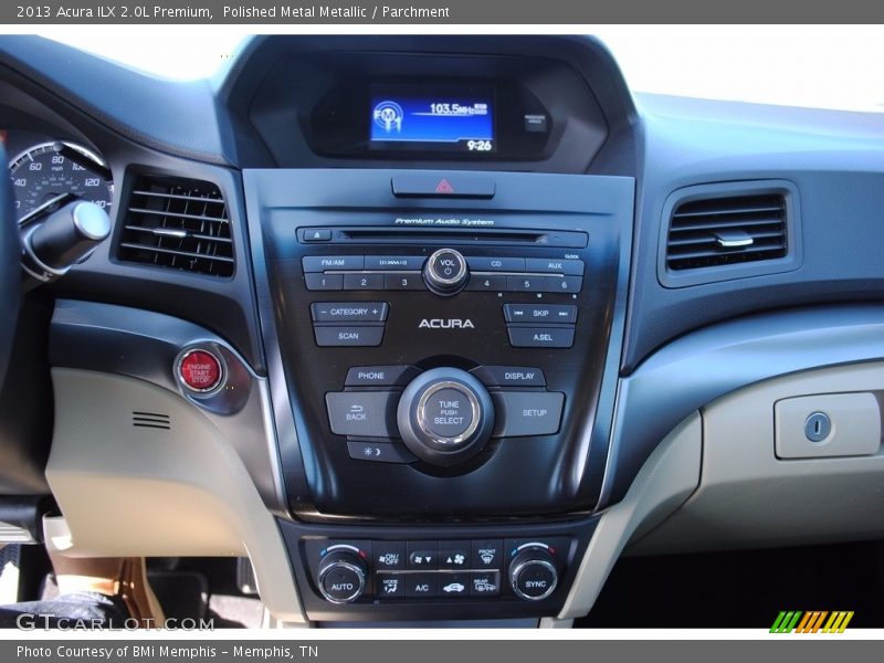 Polished Metal Metallic / Parchment 2013 Acura ILX 2.0L Premium