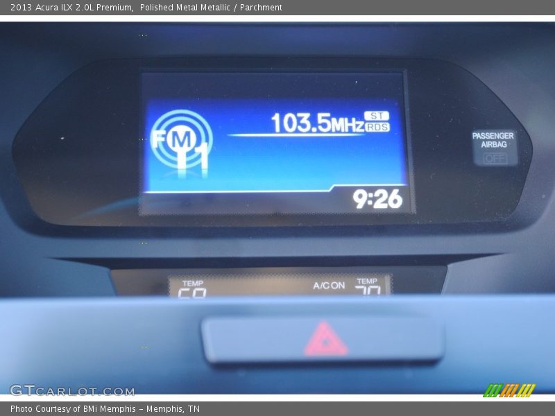 Polished Metal Metallic / Parchment 2013 Acura ILX 2.0L Premium