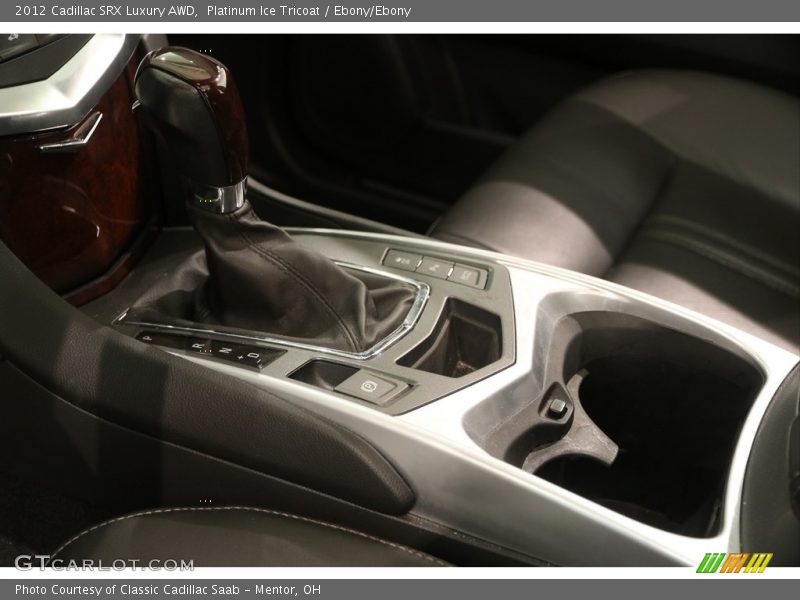 Platinum Ice Tricoat / Ebony/Ebony 2012 Cadillac SRX Luxury AWD