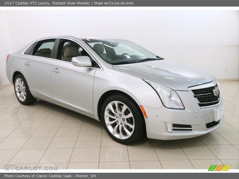 Radiant Silver Metallic / Shale w/Cocoa Accents 2017 Cadillac XTS Luxury