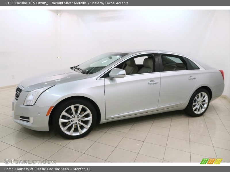Radiant Silver Metallic / Shale w/Cocoa Accents 2017 Cadillac XTS Luxury