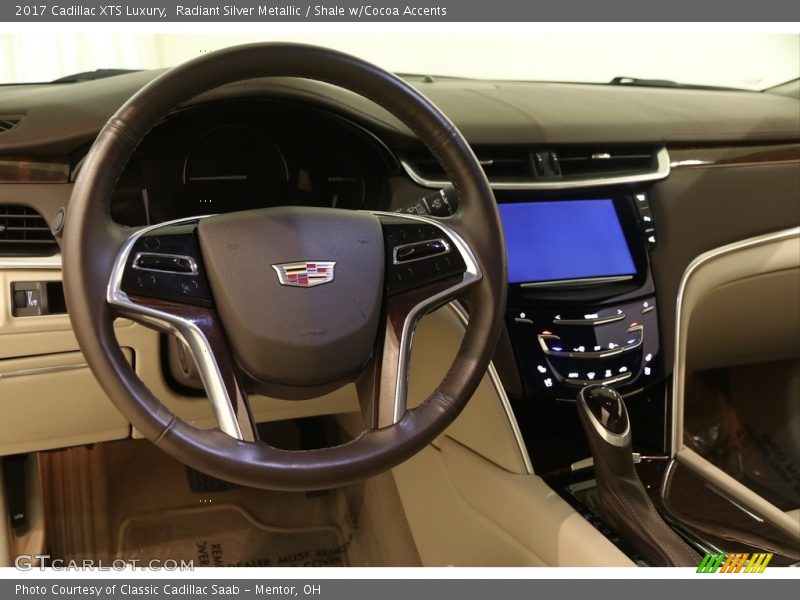 Radiant Silver Metallic / Shale w/Cocoa Accents 2017 Cadillac XTS Luxury