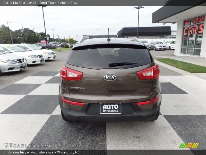 Sand Track / Alpine Gray 2013 Kia Sportage LX