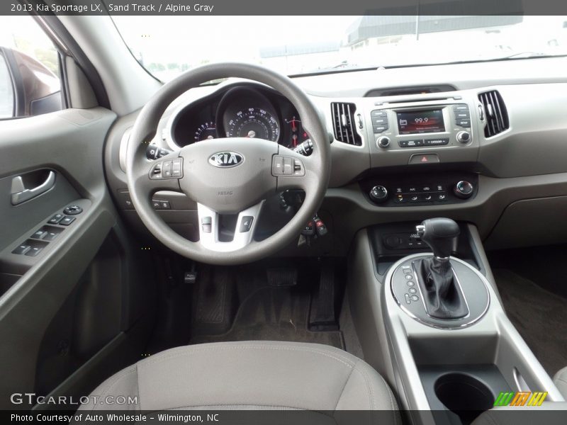 Sand Track / Alpine Gray 2013 Kia Sportage LX