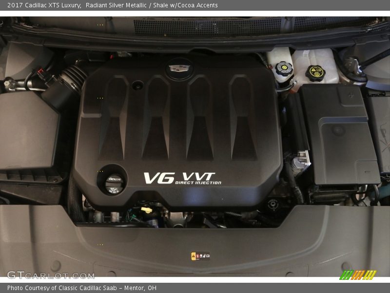 Radiant Silver Metallic / Shale w/Cocoa Accents 2017 Cadillac XTS Luxury