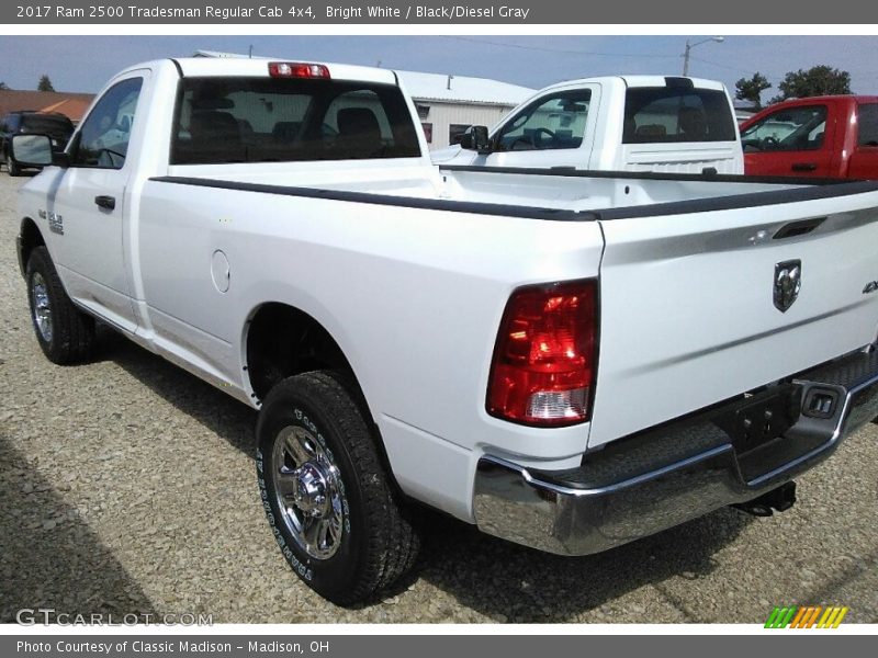 Bright White / Black/Diesel Gray 2017 Ram 2500 Tradesman Regular Cab 4x4