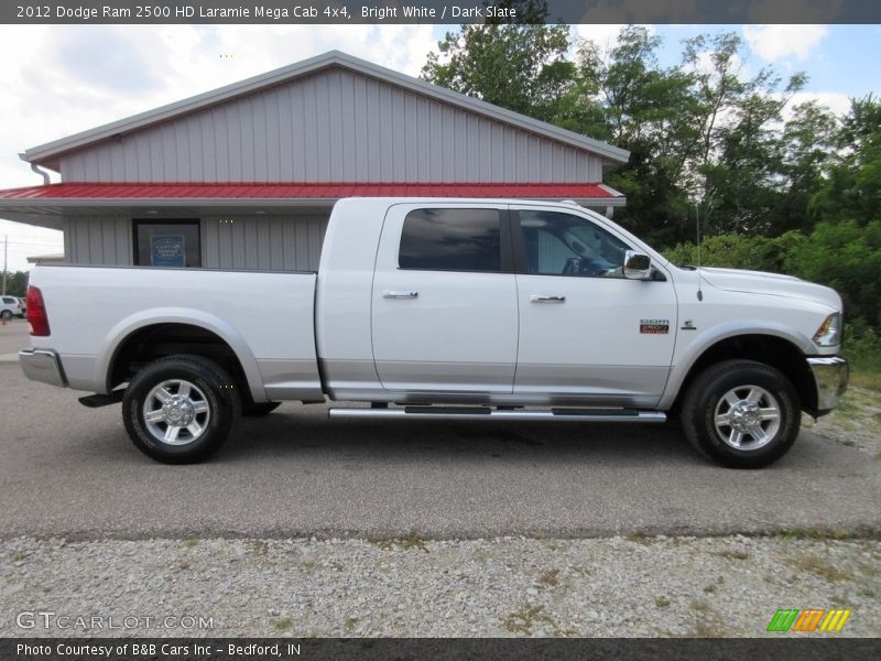 Bright White / Dark Slate 2012 Dodge Ram 2500 HD Laramie Mega Cab 4x4