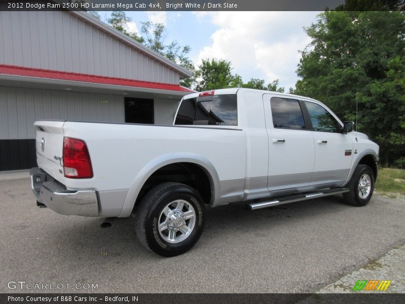 Bright White / Dark Slate 2012 Dodge Ram 2500 HD Laramie Mega Cab 4x4