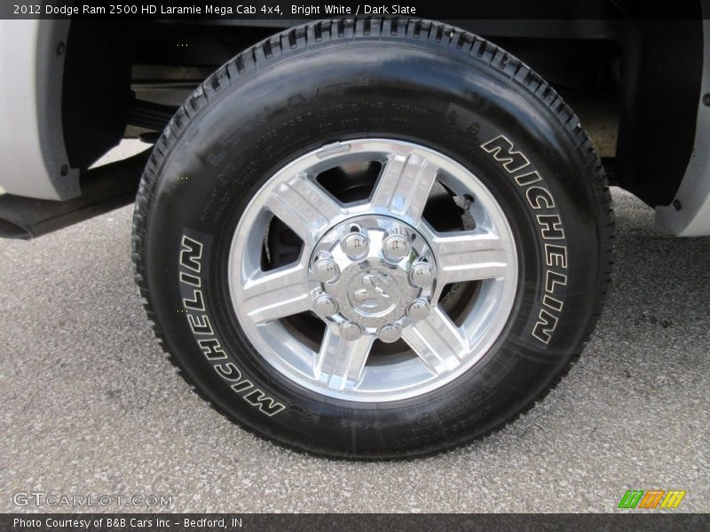 Bright White / Dark Slate 2012 Dodge Ram 2500 HD Laramie Mega Cab 4x4