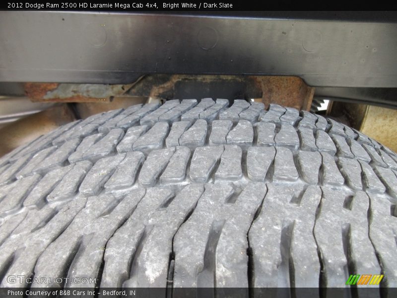 Bright White / Dark Slate 2012 Dodge Ram 2500 HD Laramie Mega Cab 4x4