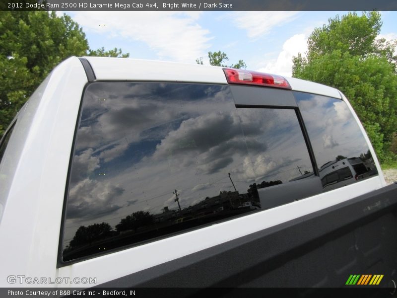 Bright White / Dark Slate 2012 Dodge Ram 2500 HD Laramie Mega Cab 4x4