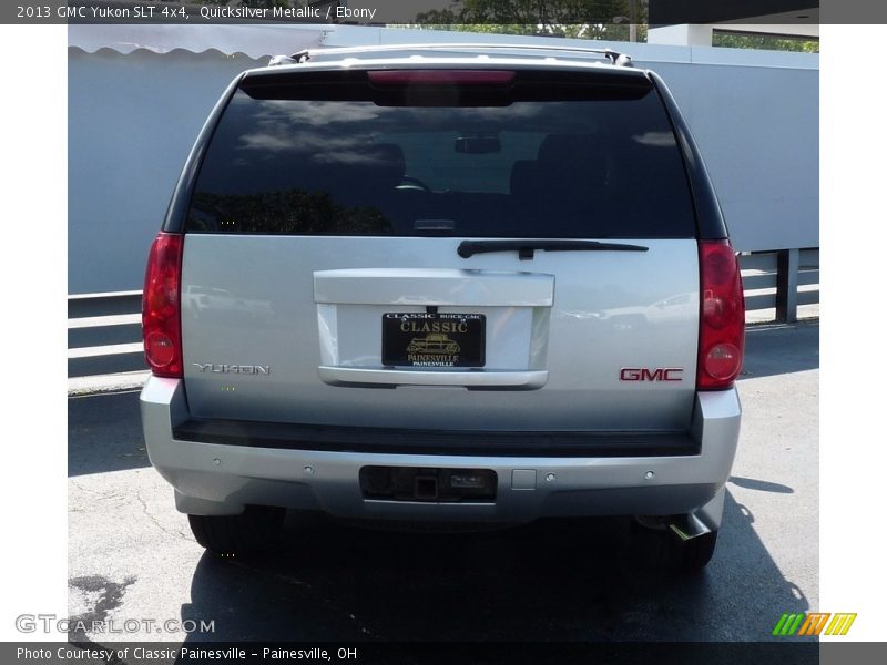 Quicksilver Metallic / Ebony 2013 GMC Yukon SLT 4x4