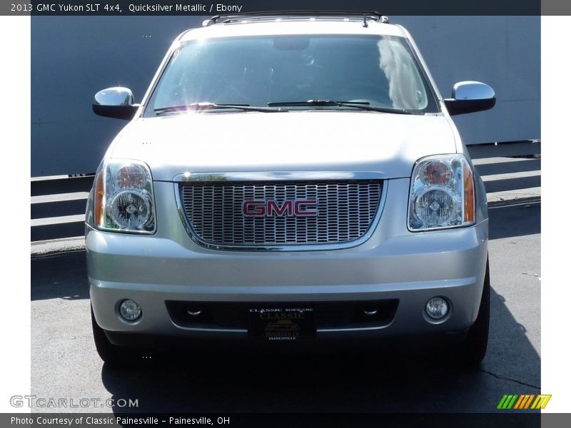 Quicksilver Metallic / Ebony 2013 GMC Yukon SLT 4x4