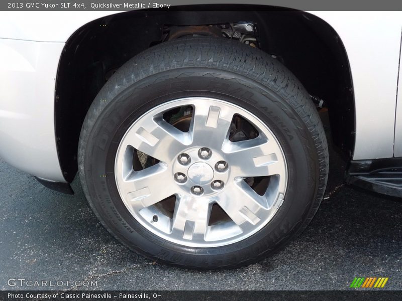 Quicksilver Metallic / Ebony 2013 GMC Yukon SLT 4x4