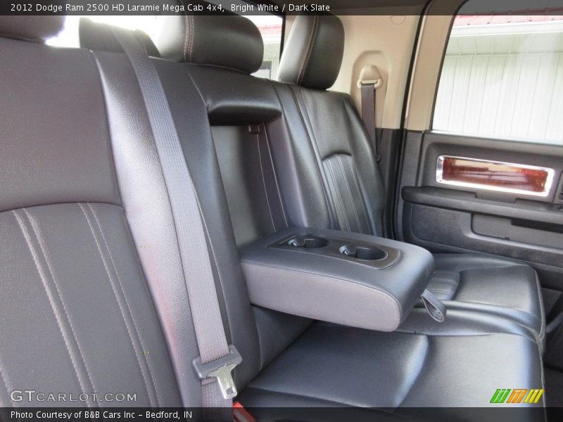 Bright White / Dark Slate 2012 Dodge Ram 2500 HD Laramie Mega Cab 4x4