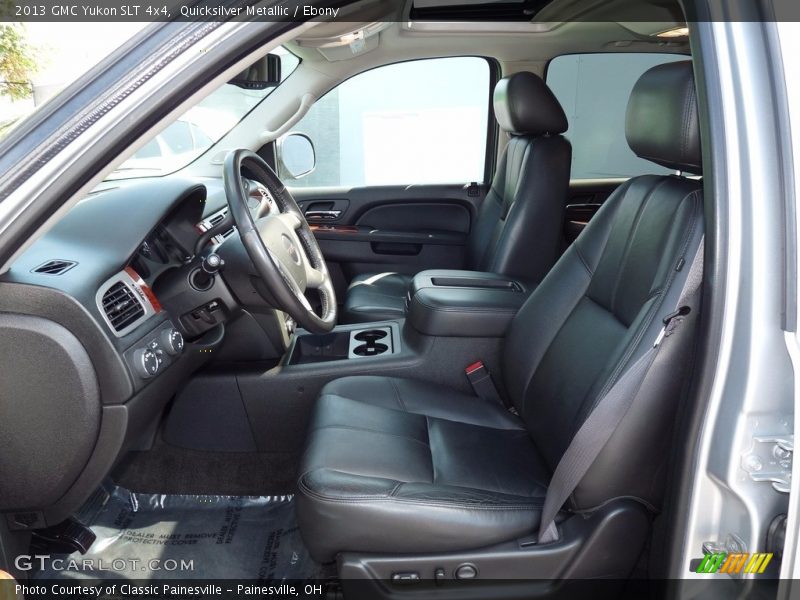 Quicksilver Metallic / Ebony 2013 GMC Yukon SLT 4x4