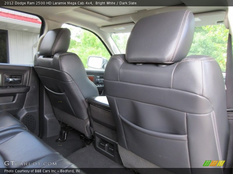 Bright White / Dark Slate 2012 Dodge Ram 2500 HD Laramie Mega Cab 4x4