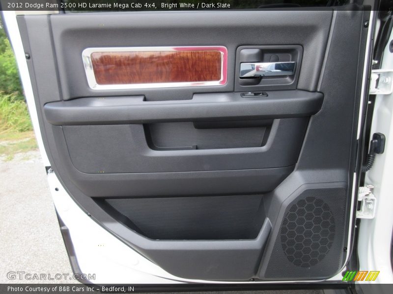 Bright White / Dark Slate 2012 Dodge Ram 2500 HD Laramie Mega Cab 4x4