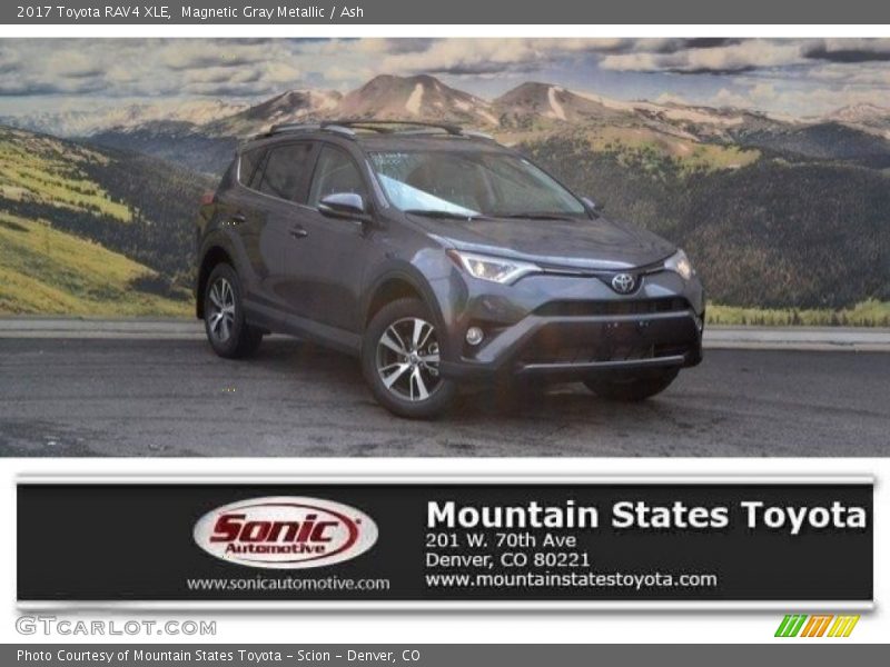 Magnetic Gray Metallic / Ash 2017 Toyota RAV4 XLE