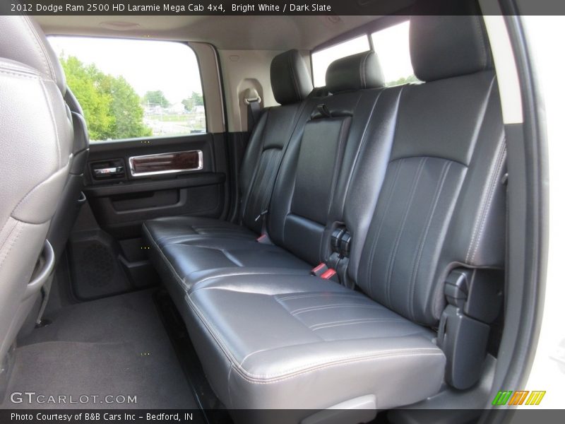 Bright White / Dark Slate 2012 Dodge Ram 2500 HD Laramie Mega Cab 4x4