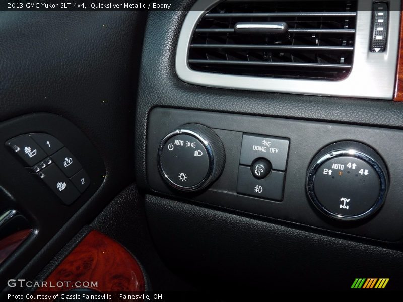 Quicksilver Metallic / Ebony 2013 GMC Yukon SLT 4x4