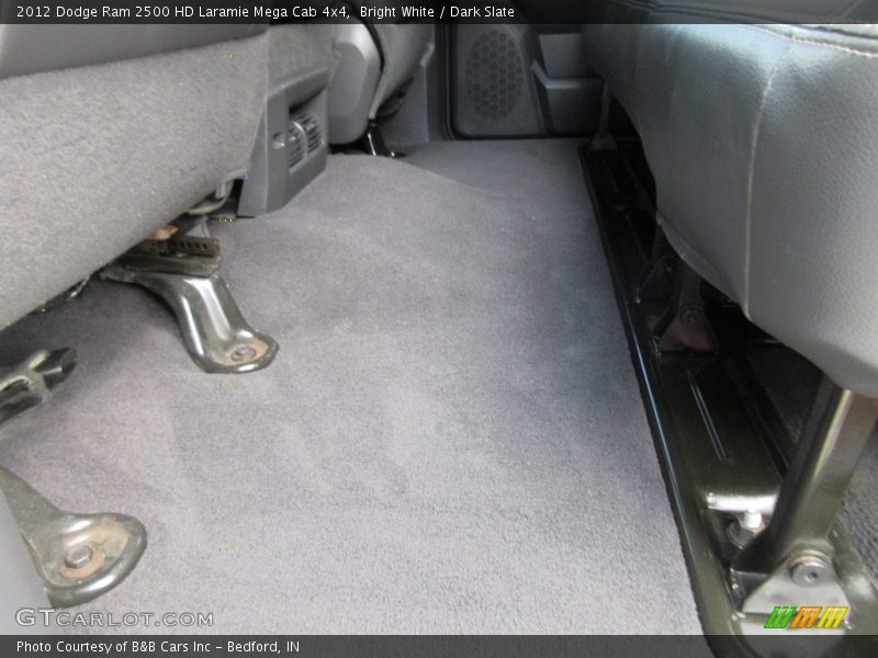 Bright White / Dark Slate 2012 Dodge Ram 2500 HD Laramie Mega Cab 4x4