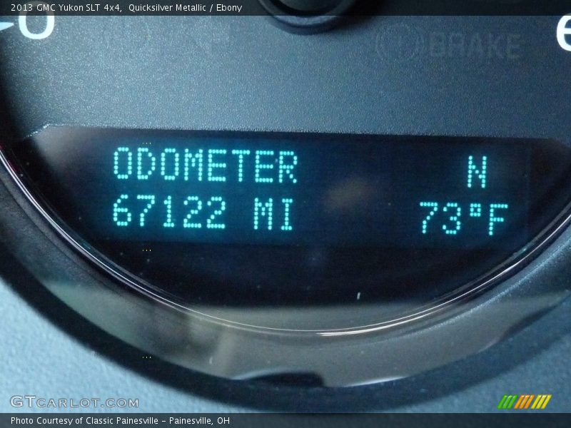 Quicksilver Metallic / Ebony 2013 GMC Yukon SLT 4x4