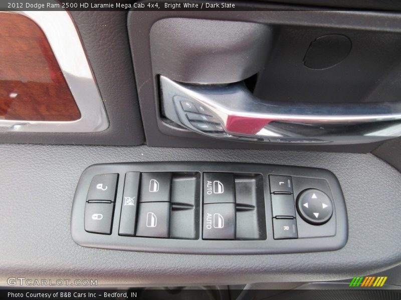 Bright White / Dark Slate 2012 Dodge Ram 2500 HD Laramie Mega Cab 4x4