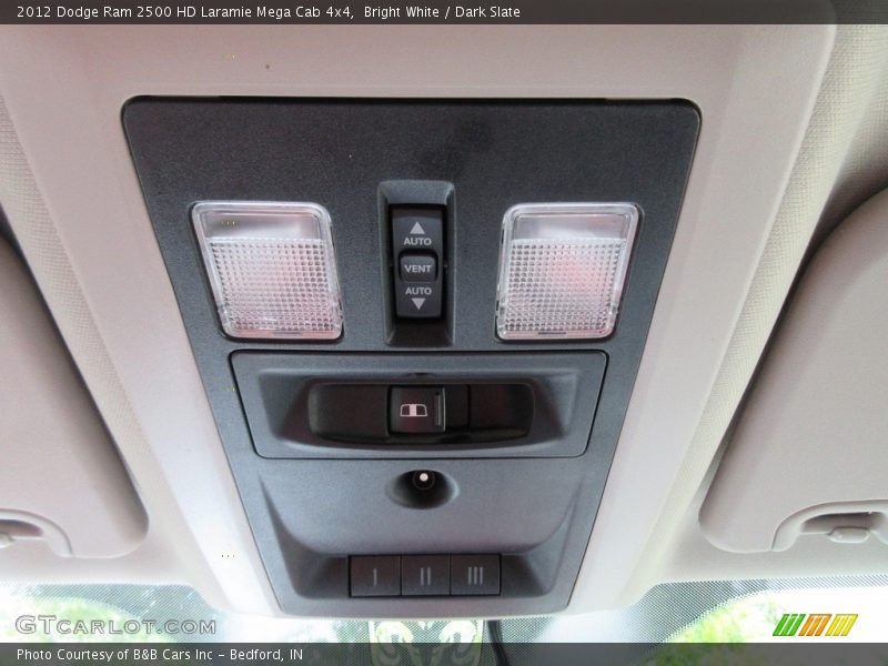 Bright White / Dark Slate 2012 Dodge Ram 2500 HD Laramie Mega Cab 4x4