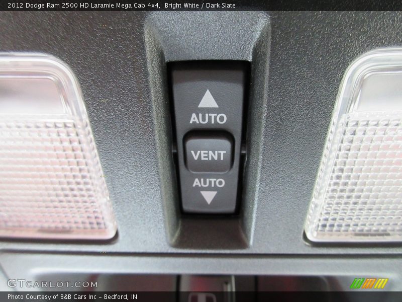 Bright White / Dark Slate 2012 Dodge Ram 2500 HD Laramie Mega Cab 4x4